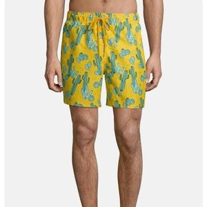 3/$15 George Men’s Cactus Yellow Swim Trunks